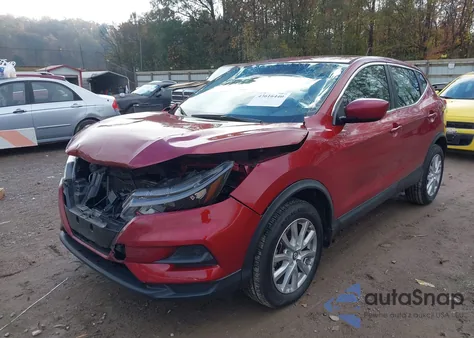 2020 Nissan Rogue Sport S Fwd Xtronic Cvt из США, поврежденный, VIN JN1BJ1CV6LW270695